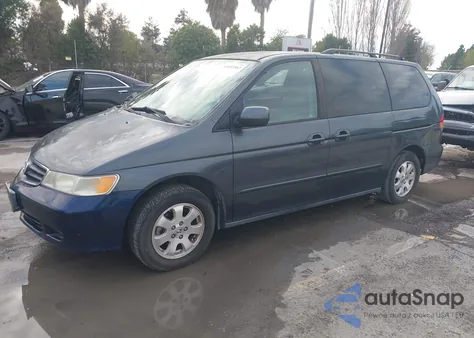 2004 Honda Odyssey Ex-L z USA, uszkodzony, nr VIN 5FNRL18044B020221